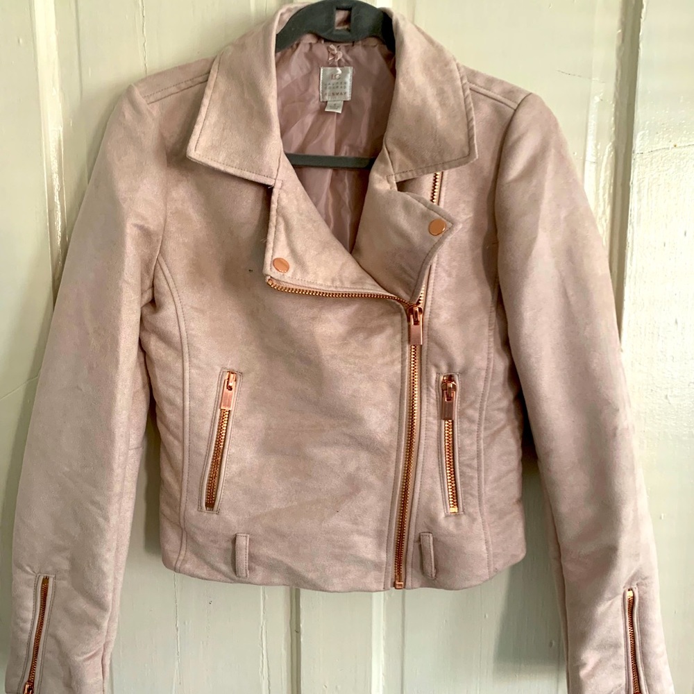 LC blush Moto jacket